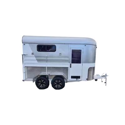 China Other Trailers High Performance Easy To Use Economical Horse Trailer With Life Quarters for sale