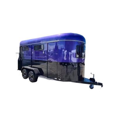 China Other Trailers Modern Simplicity Horse Truck Ice Cream Food Truck Coffee Food Cart Luxury Horse Trailer for sale