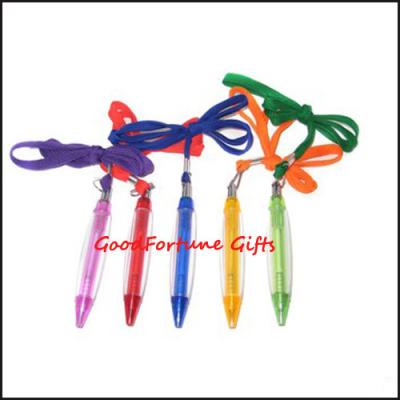 China Lanyard Tube Ballpoint Pen promotion pen for sale