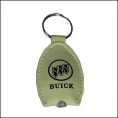 China promotion gift Led Leather Keychain keyrings gift for sale