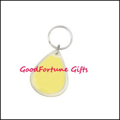 China Promotion gift Customed Acrylic Keychain keyrings for sale