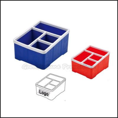 China High quantity Customed logo promotion Eco pp multifunctional Desk organizer box gift for sale