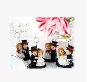 China New creative promotion gift product wedding gift wedding business card holder for sale