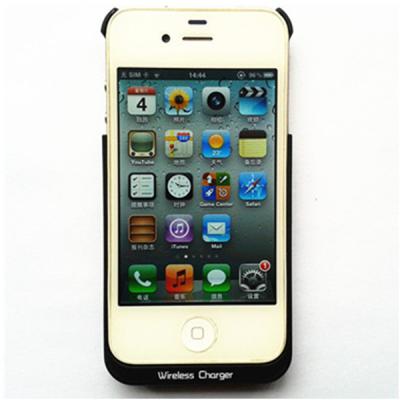 China QI Inductive Wireless Charger Case With Receiver For Apple Iphone4 /4S for sale