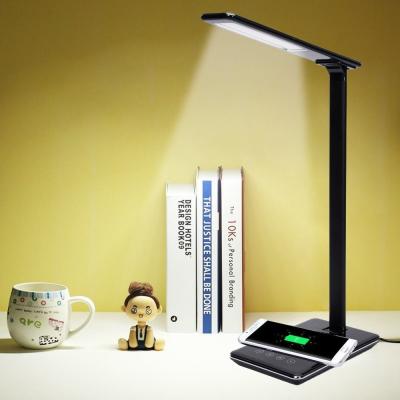 China latest LED table lamp wireless charger,multi-function led lamp wireless charger for sale