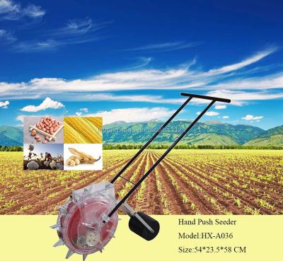 China Mini maize maize seeder drum hand push maize seeder sembradora de maize manual for sale