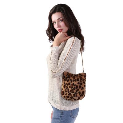 China 2021 Fashion Wholesale Newest High Quality Women's Fluffy Faux Fur Shoulder Bags Mini Crossbody Handle Bag for sale