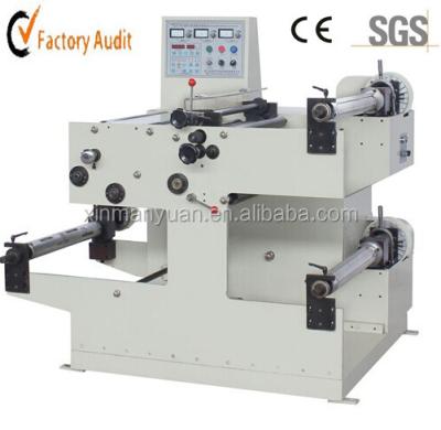 China XMY-550 Automatic Label Cutter, Label Roll Uncoiler, Label Slitting And Rewinding Machine XMY-550 for sale