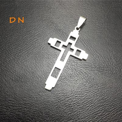 China Jesus Cross Soldier Brand Stainless Steel CS Accessories SA00005 Dina Punk Style Custom Men Jewelry Skull Pendant Games for sale