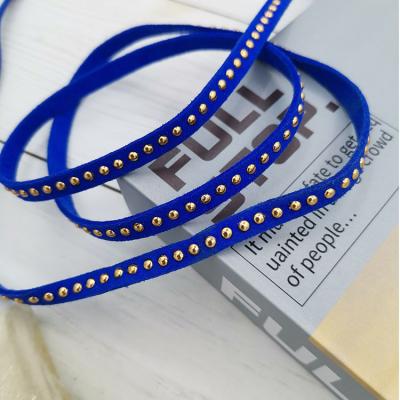 China Wholesale Customized Flatback Factory Size Color Fleece Rhinestone Rope Women Clothes Accessories for sale