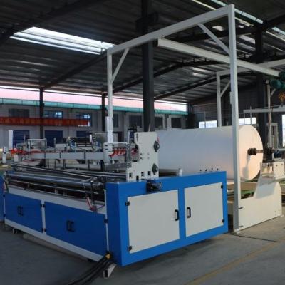 China Factory Full Automatic Toilet Paper Roll Paper Production Line Small Machine for sale