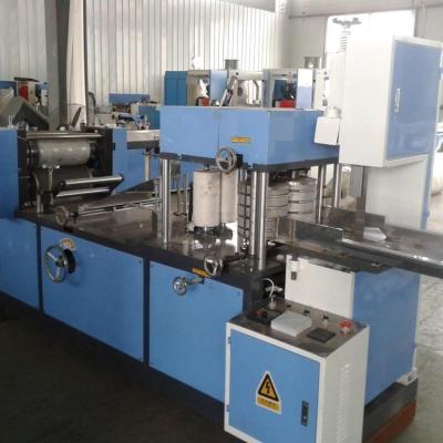 China Wheat Straw Pulp Making Plant Waste Paper Facial/Napkin Tissue Paper Converting/Automatic Folding Machine for sale