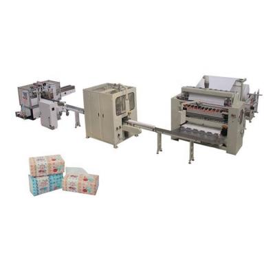 China Factory High Speed ​​Folding Wrapping Production Facial Tissue Making Machine for sale