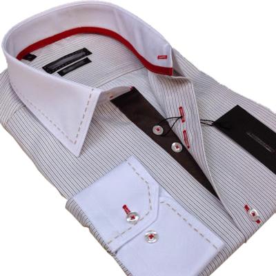 China Plus Size 2020 Latest Manufactures Italy Style Intellectual Big Men Casual Shirt for sale