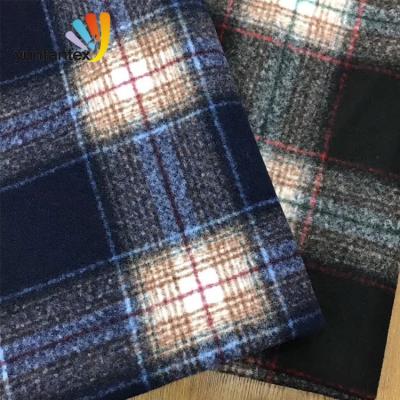 China 2019 Shrink-resistant high quality 100% cotton yarn dyed flannel check fabrics for shirts for uniform for sale