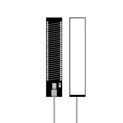 China 40*7mm Internal 3db PCB Antenna PCB 433MHz Antenna With IPEX Connector WL-433IP407-100 for sale