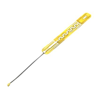 China 95*13mm yellow PCB 3dbi 2.4ghz internal antenna with cable WL-2400IP9513 for sale