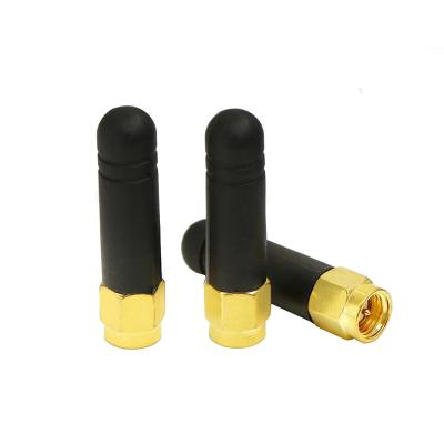 China Lora Stubby Antenna 35mm Mini Wifi 2.4G Lora/lpwan Antenna SMA Male or Customized 360 2 Years With SMA Connector WL-2400E35 WL-2400E35 for sale