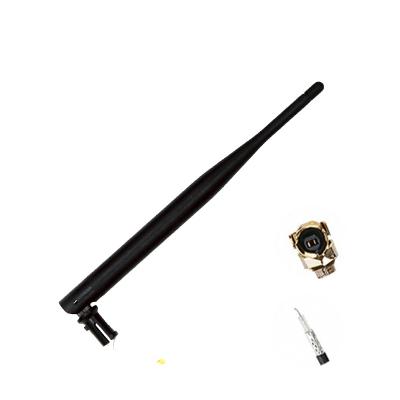 China Hot Sale 190mm WiFi Antenna Booster 2.4GHz Router Antenna 5dBi Omni Dual Band External Wireless Direction WL-2400E190-01 for sale