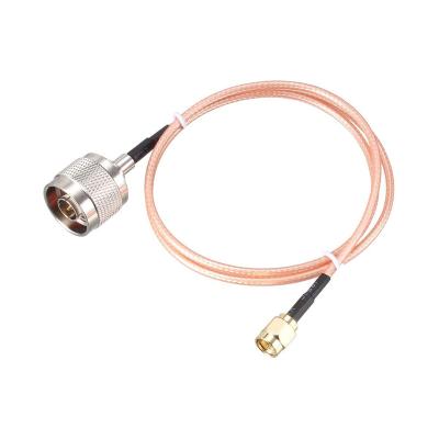 China N Type Male To SMA Male RF Adapter Coax Coaxial Cable Antenna Supplement RG316 Jumper KSWA-042702 for sale