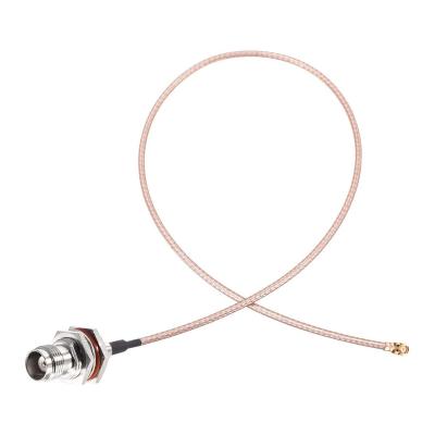 China 1.13/RG178/174/316/58U/LMR U.FL TNC Pigtail Female Antenna Loss RG178 Coaxial Cable to Low for sale