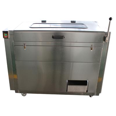 China food & Professional Electric Beverage Plant Processing Equipment 1.5kw Automatic Peeling Vegetable Washer for sale