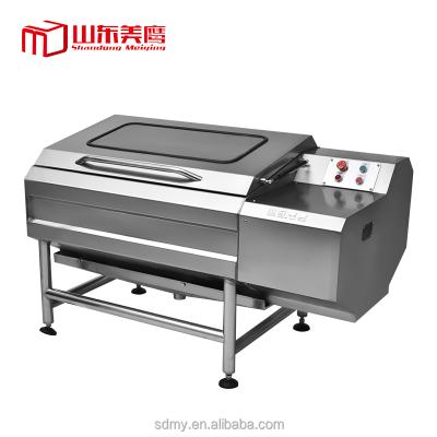 China TX-1000 Industrial Commercial Electric Automatic Potato Brush Washing And Peeling Machine Potato Vegetable Seal For Sale for sale