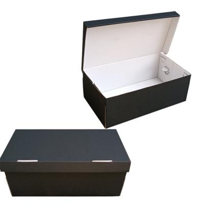 China New Product Recyclable Matte Corrugated Shoes Boxs Gift Wholesale Custom Tender Boxes for sale