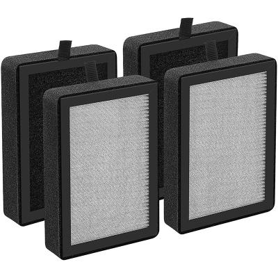 China Hifine Commercial 4 Pack Air Purifier Replacement Filter Compatible with LEV/OIT LV-H128, PUURVSAS (HM669A), ROVACS (RV60) for sale