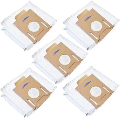 China Hifne commercial 5 pack vacuum cleaner parts dust bags for ECOV/ACS T8 /T8 AIVI DX93 DDX96 for sale