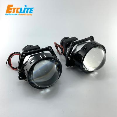 China 3.0 Inch H4 Hi/Lo High Power 110W 16000Lm Projector Lens Auto Led Projector Headlights Universal for sale