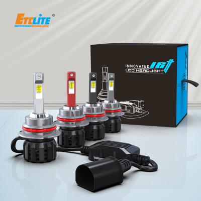 China High Brightness Vehicle Etclite I6T HB2 8000 Lumen Led Headlight Lamp 9004 Led Car Headlight for sale