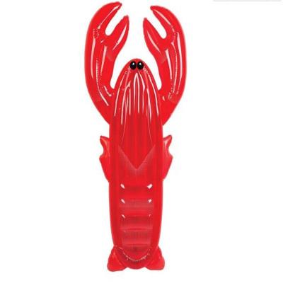 China Custom Unisex Inflatable Rider Lobster Water Float Rides Pool Float Inflatable Water Floating Lobster Rides Toys for sale