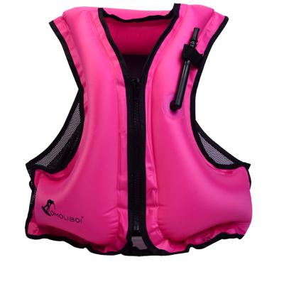 China Outdoor Sports Adult Training Snorkeling Swimming Water Sports Customized Neoprene Life Jacket Safe Vest for sale