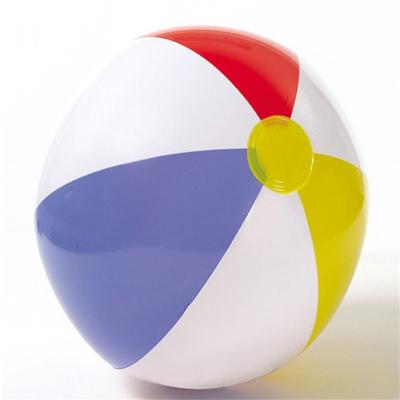 China High Demand Outdoor Sports Beach Ball Products Cardboard Printing Customized Factory Price PVC Plastic Colorful Beach Paddle Ball Inflatable Toy for sale