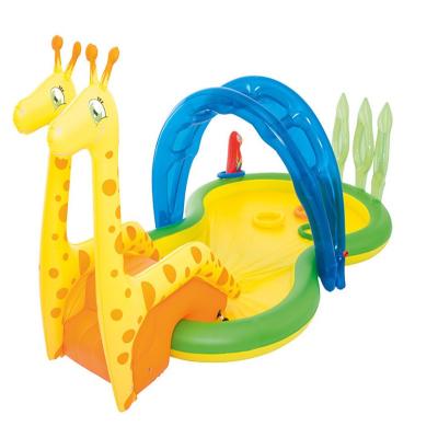 China New design outdoor sports giraffe swimming pool for kids for sale