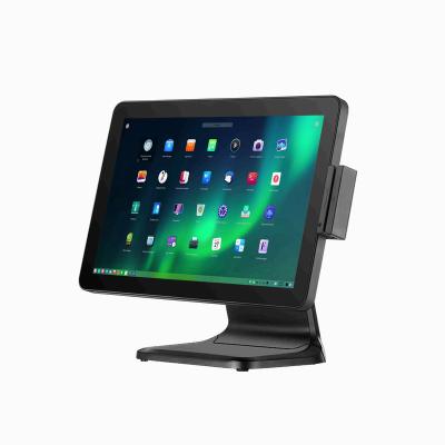 China SDK 21.5 Inch POS Terminal POS Machine For Supermarket POS System With Dual Screen Cash Suction Card Reader for sale