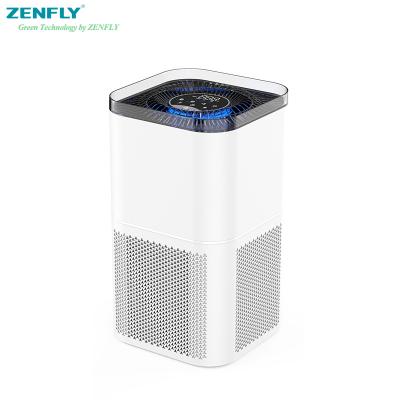 China OLANSI WIFI H14 Sterilization Air Purifier UV Light Home Office Indoor Air Kitchen UV Clean Purifier for sale