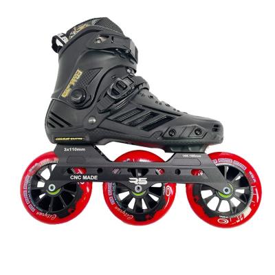 China Professional Adult Big Wheels 110mm En Linea Roller Blade Skate Skates For Wholesales EU35-43 for sale