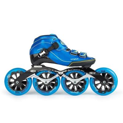 China Lightweight Adult Professional Carbon Fiber Roller Speed ​​Skates Shoe for sale