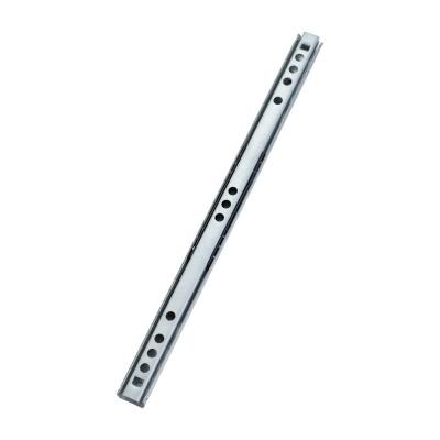 China ODM designs MSY 17mm travel mini drawer slide rail 182mm-438mm bi-directional metal drawer slide 2 fold ACTIONS for sale