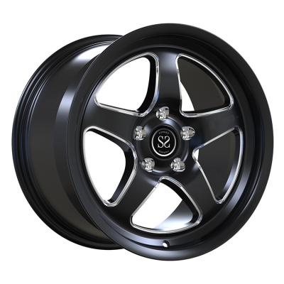 China A6061 T6 Fit For Ford Ranger 4X4 Gloss Heavy Duty Custom Black 1-PC Forged 6x139.7 19inch Wheels for sale