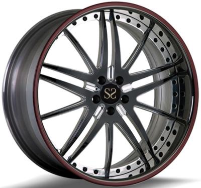 China A6061 T6 Car Wheels Forged Concave Alloy Wheels Deep Plate Rim 18 20 Inch for sale