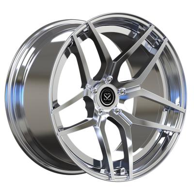 China Polished A6061 T6 Aluminum Alloy Brushed New Design 21 Inch Wheels Forged Aftermarket Car Wheels Custom Forged Wheels For RS6 for sale