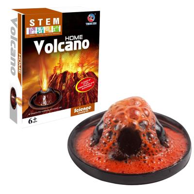 China Educational Toy Set Volcano Experiment DIY Toy For Children 22.5*16.5*6cm for sale