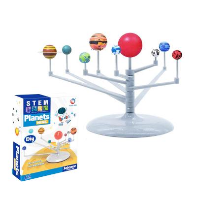 China Factory supply diy educational solar system toy kit manufacturers for for school teacher 22.5*16.5*6cm for sale