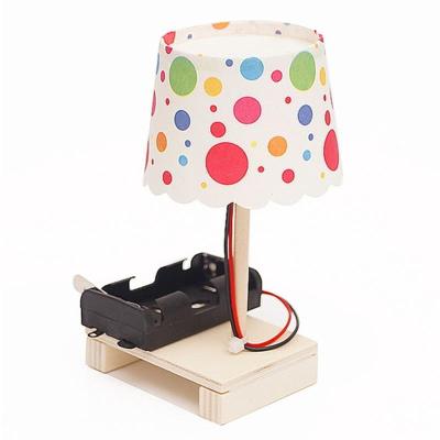 China Make your own colorful desk lamp science diy electronic kits for kids 48x39.5x37 cm for sale