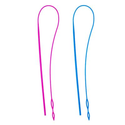 China Plastic Flexible Plastic Cord Threader Threader Replacement Easy Tool For Jackets Sweatpants Shorts Hoodies Cords for sale