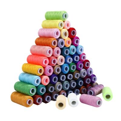 China 40S/2 60 spool polyester thread 250 yards sewing thread kits for sewing hand quilting/machine sewing supplies for sale