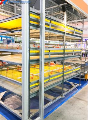 China A Type H Type Battery Cage Automatic Feeding System For Broiler Poultry Farming for sale